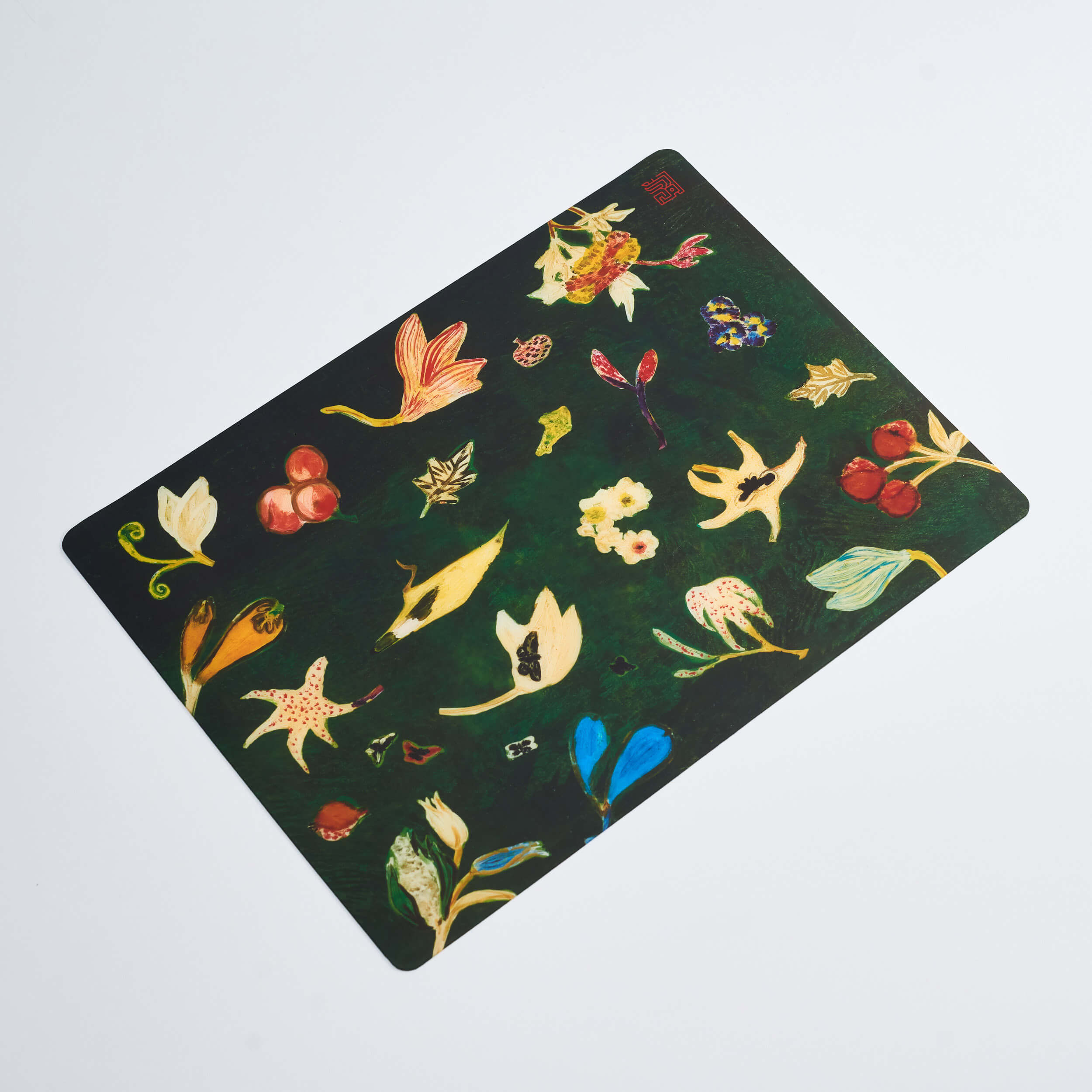 矽膠餐桌墊禮盒組-萬物靜觀皆自得 Silicone Table Mat Gift Set- A Potted Plant