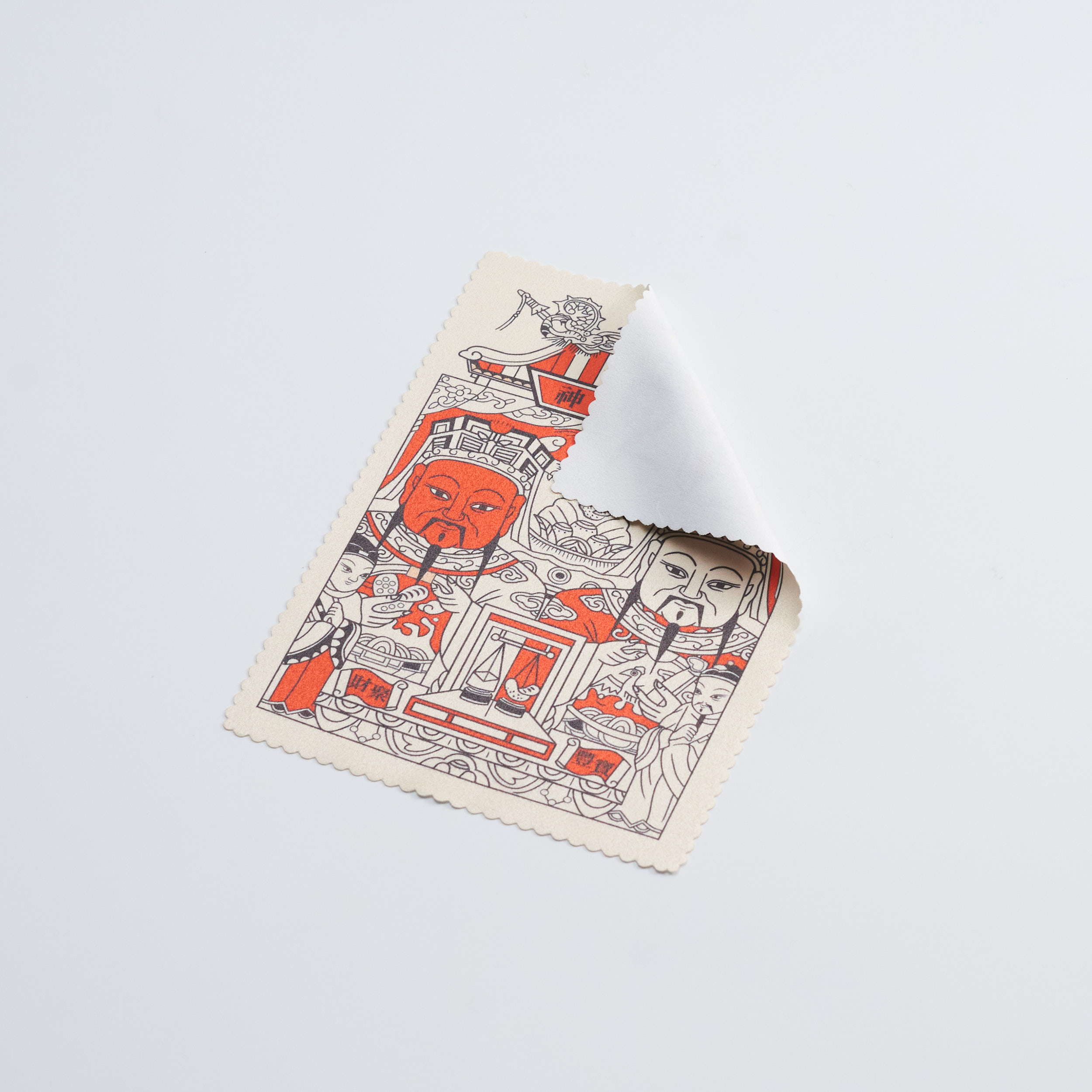 超細纖維拭鏡布 - 增福財神 Microfiber Wipe Cloth - Gods of Wealth