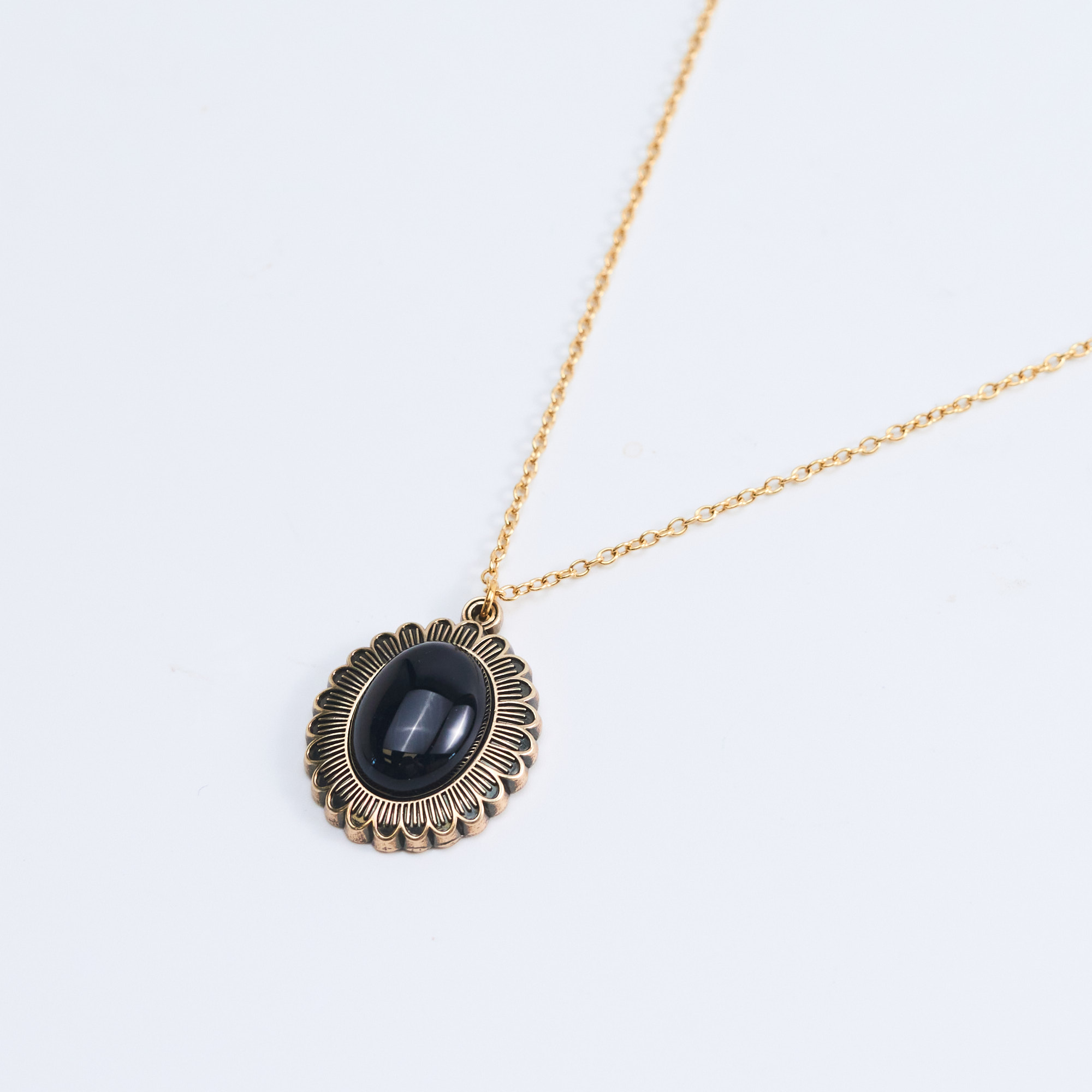 常玉 菊 卡片項練 San Yu-Chrysanthemum Card Necklace