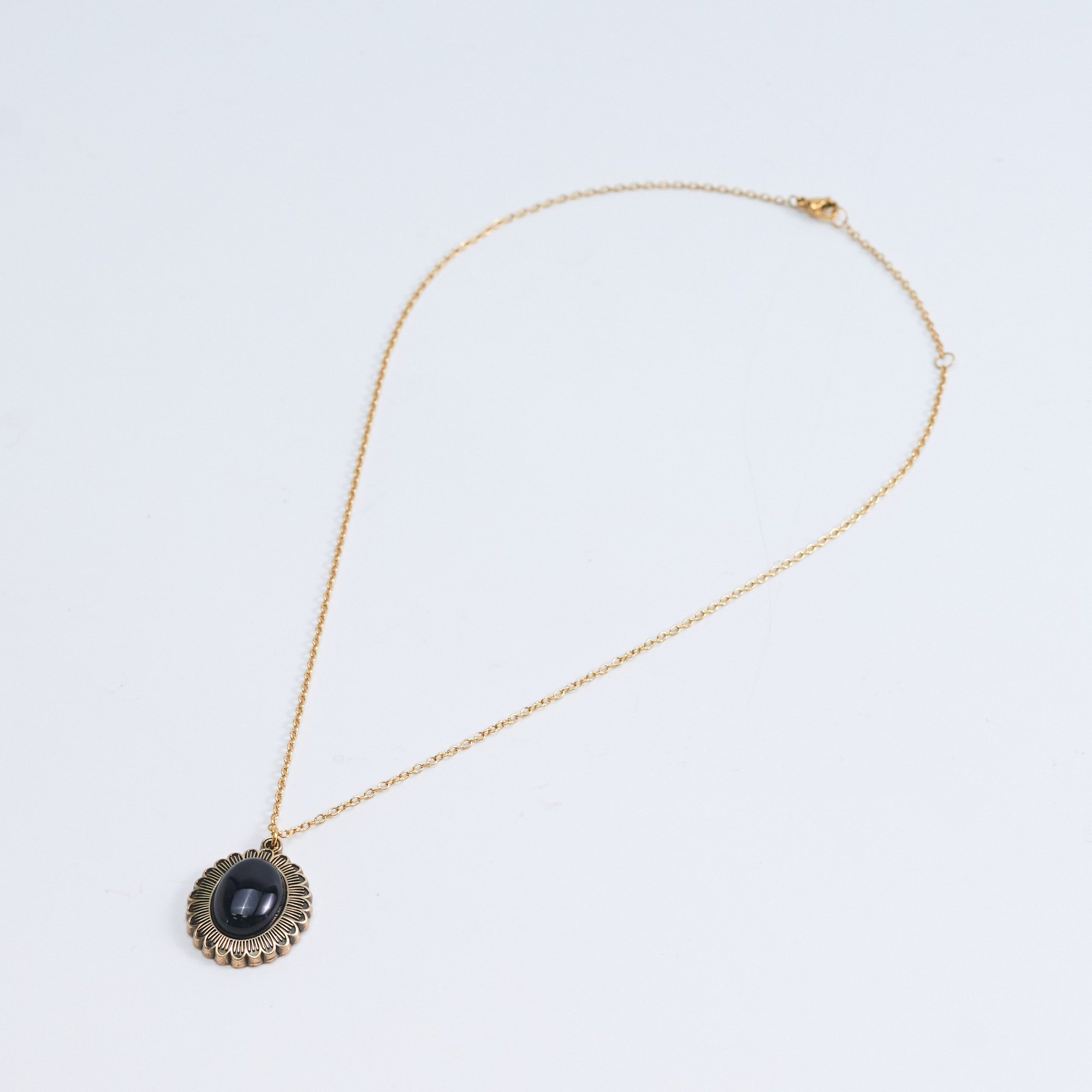 常玉 菊 卡片項練 San Yu-Chrysanthemum Card Necklace