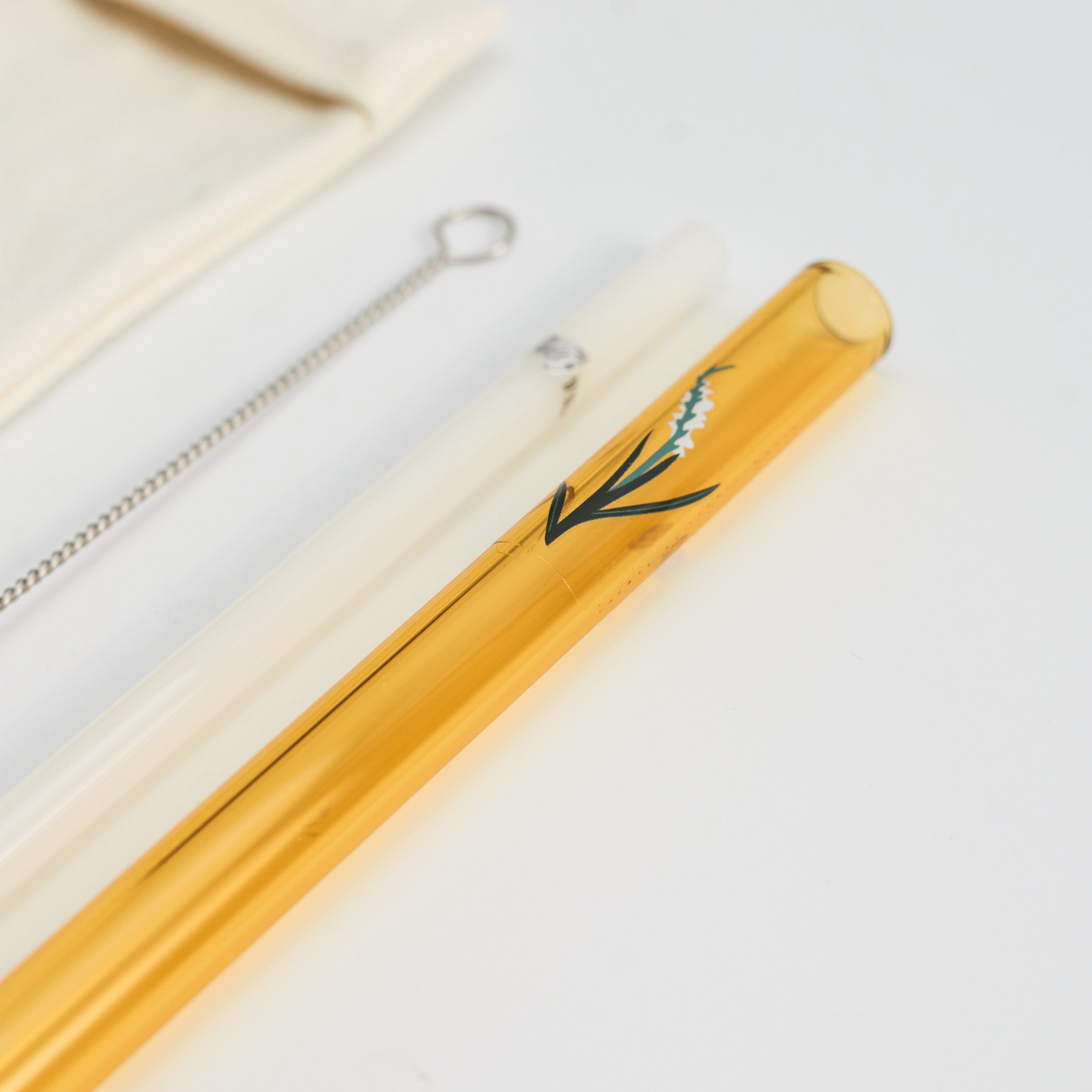 常玉【花】玻璃吸管組 Glass Straws Sets - Sanyu 