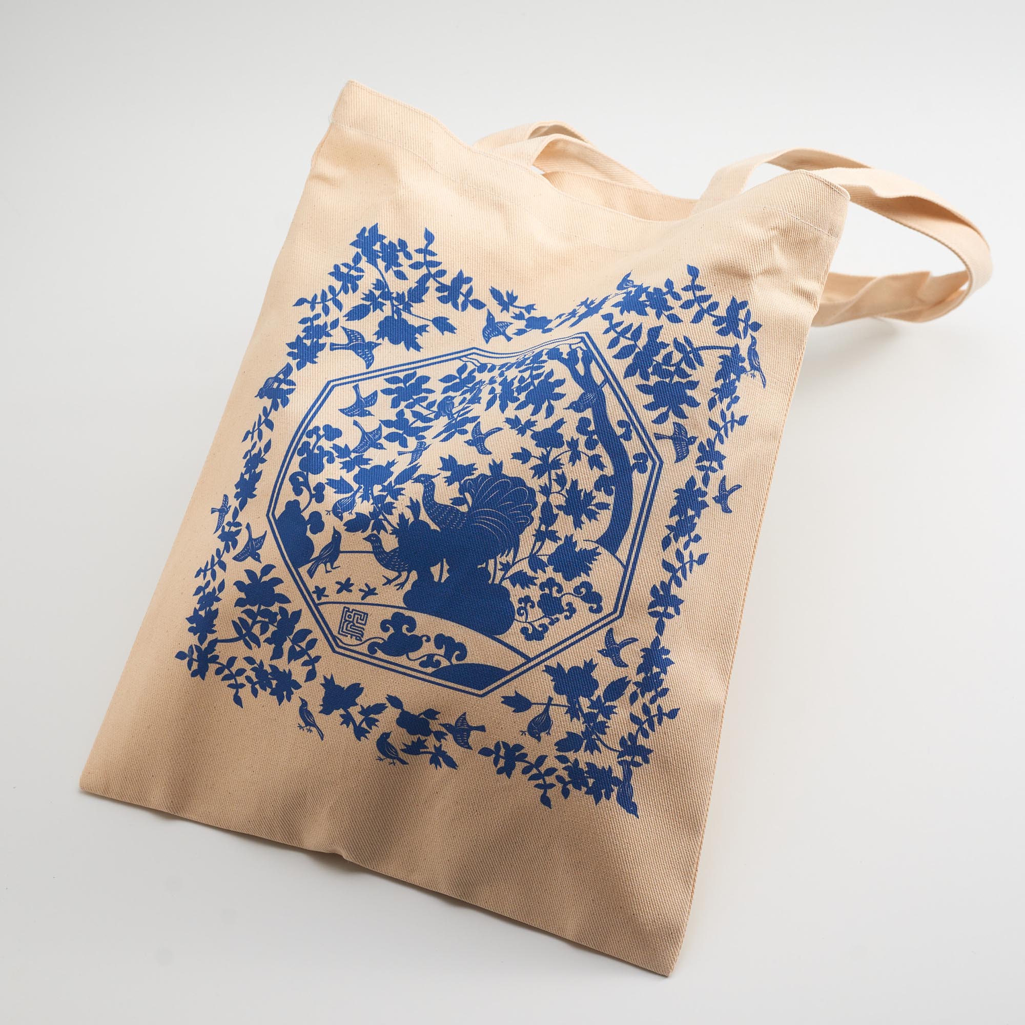 帆布袋 青花 Blue and White Porcelain Tote Bag