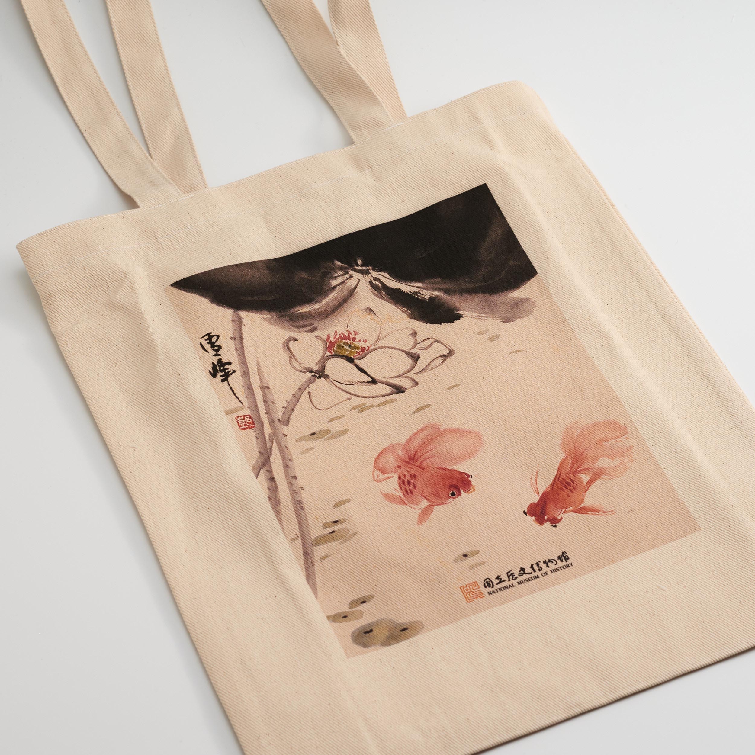 帆布袋 荷花 Lotus Tote Bag