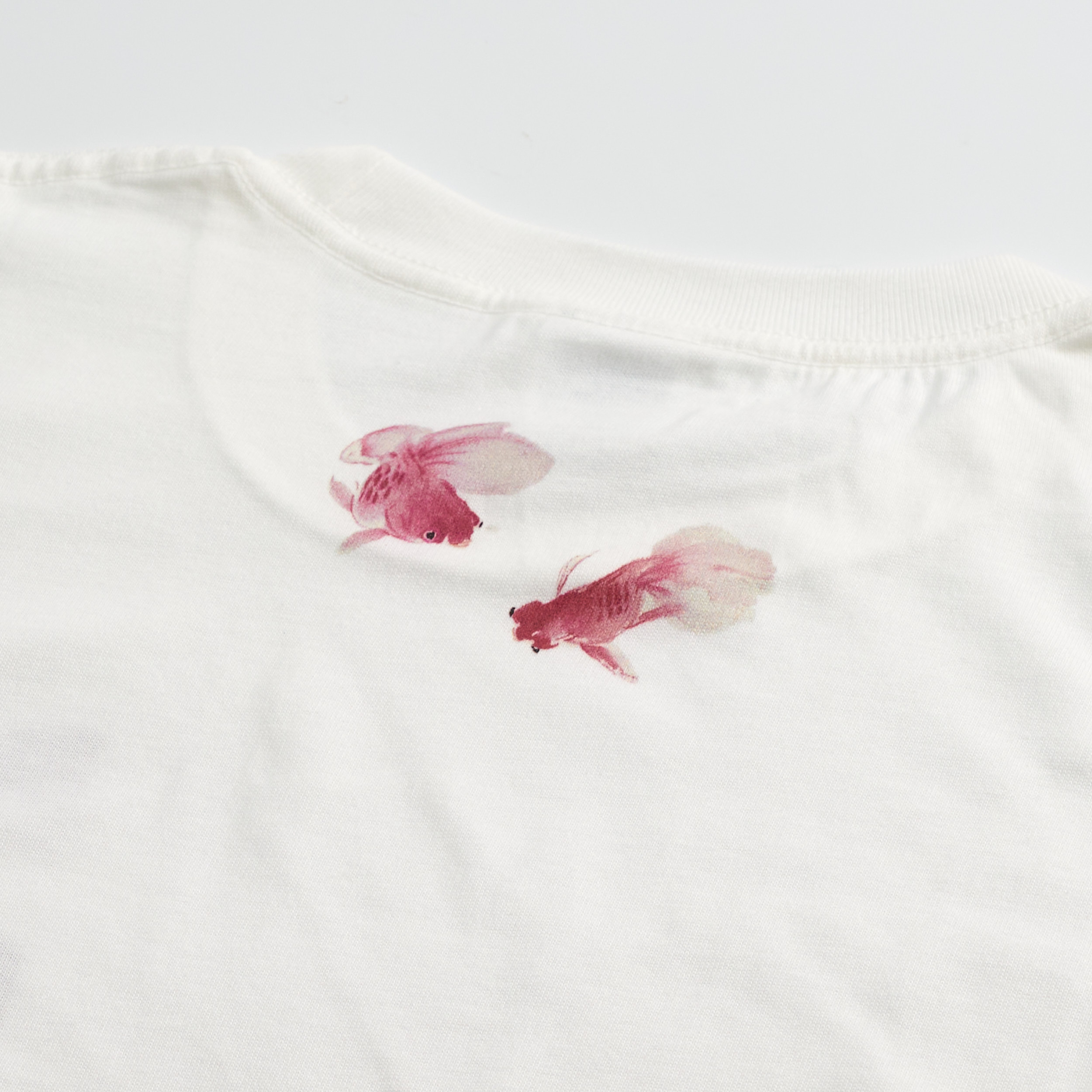 T-shirt 荷花(白)  Lotus T-shirt (White)