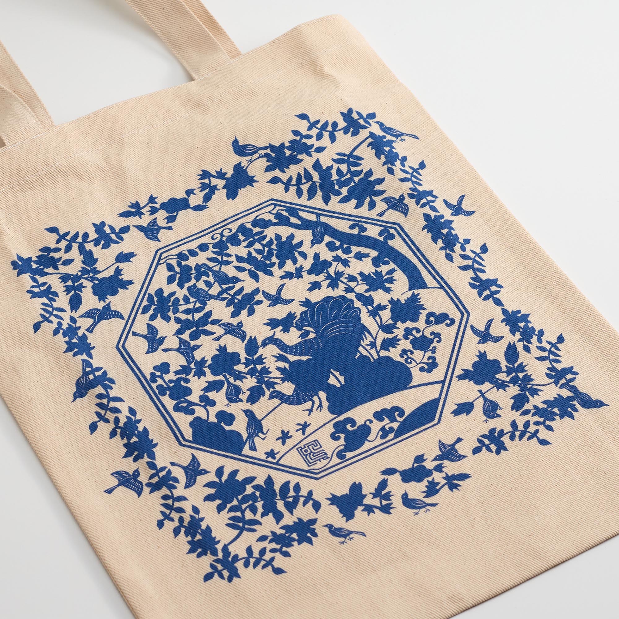 帆布袋 青花 Blue and White Porcelain Tote Bag