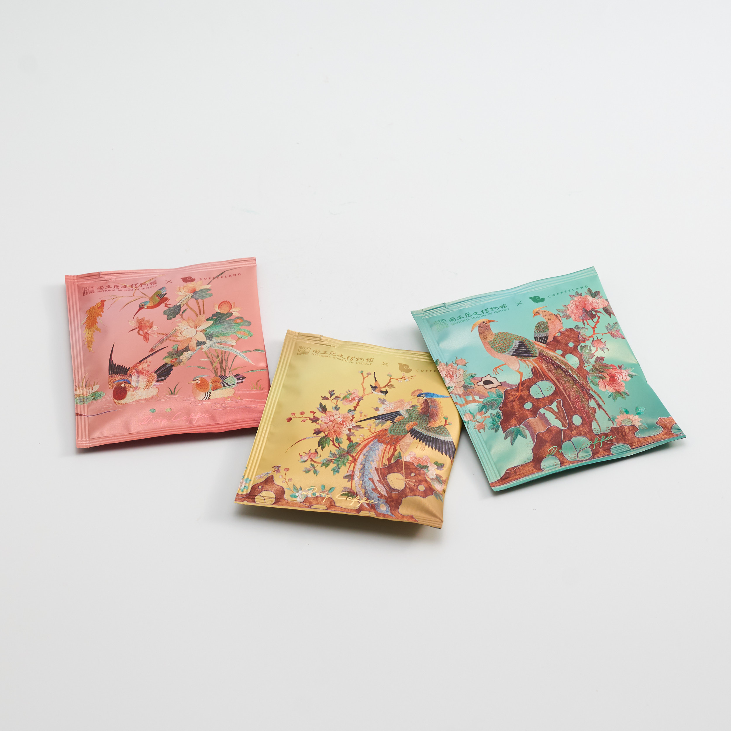 【十年品味 翎羽七十】 花鳥刺繡精品咖啡禮盒 Specialty Coffee Gift Box